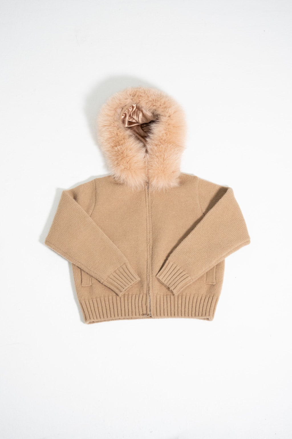 ZEPHIRIO – Cardigan doux à capuche