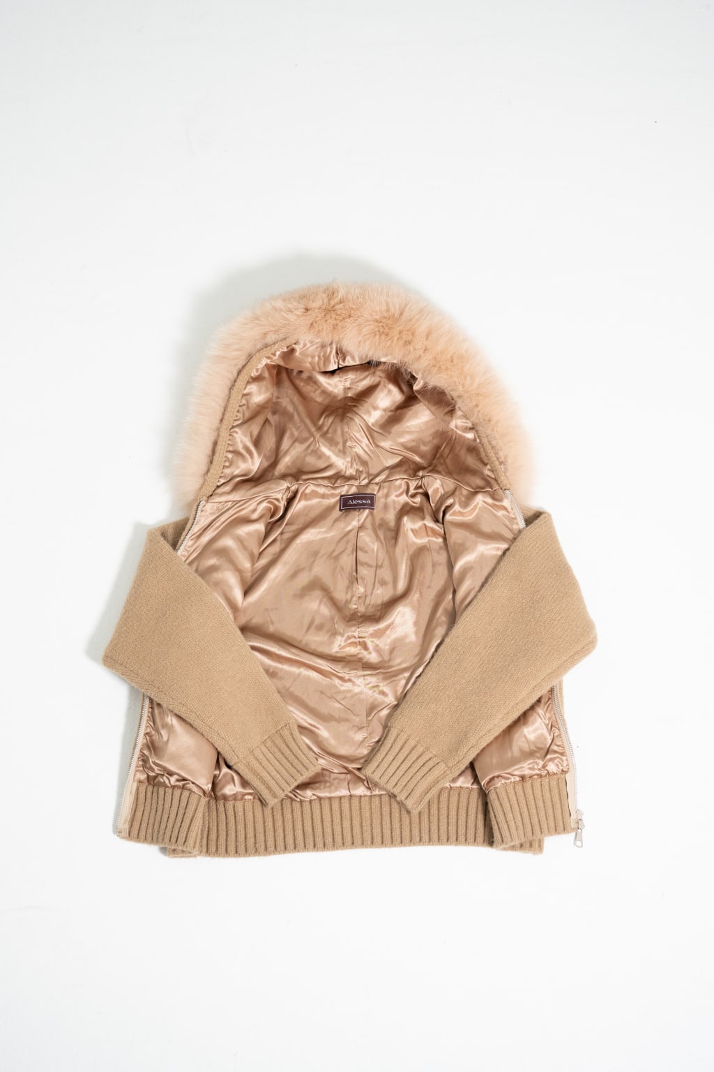 ZEPHIRIO – Cardigan doux à capuche